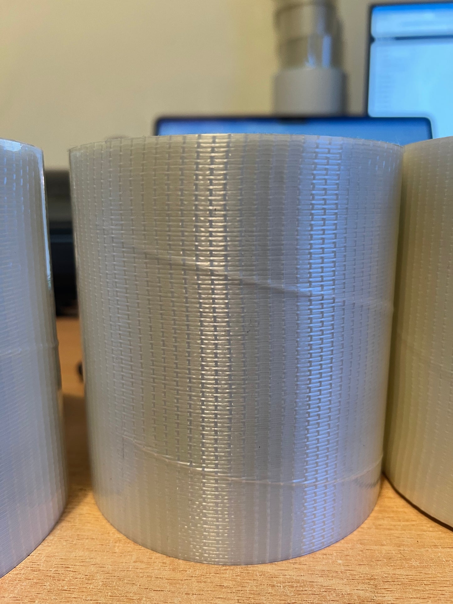 REJECTS (CREASED) Professional Fibreglass Anti Scuff Facing Tape Roll 130mm x 50 Metres