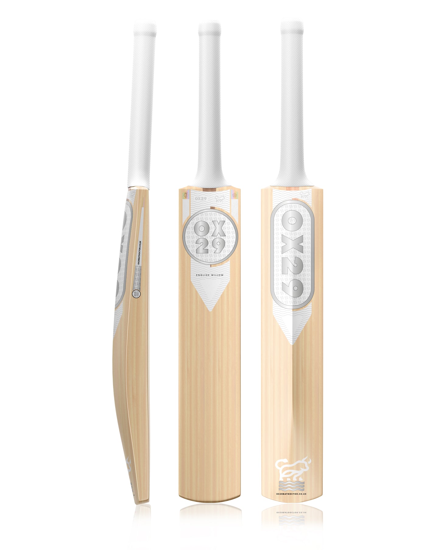 Minimalist, Cricket Bat Stickers by OX29