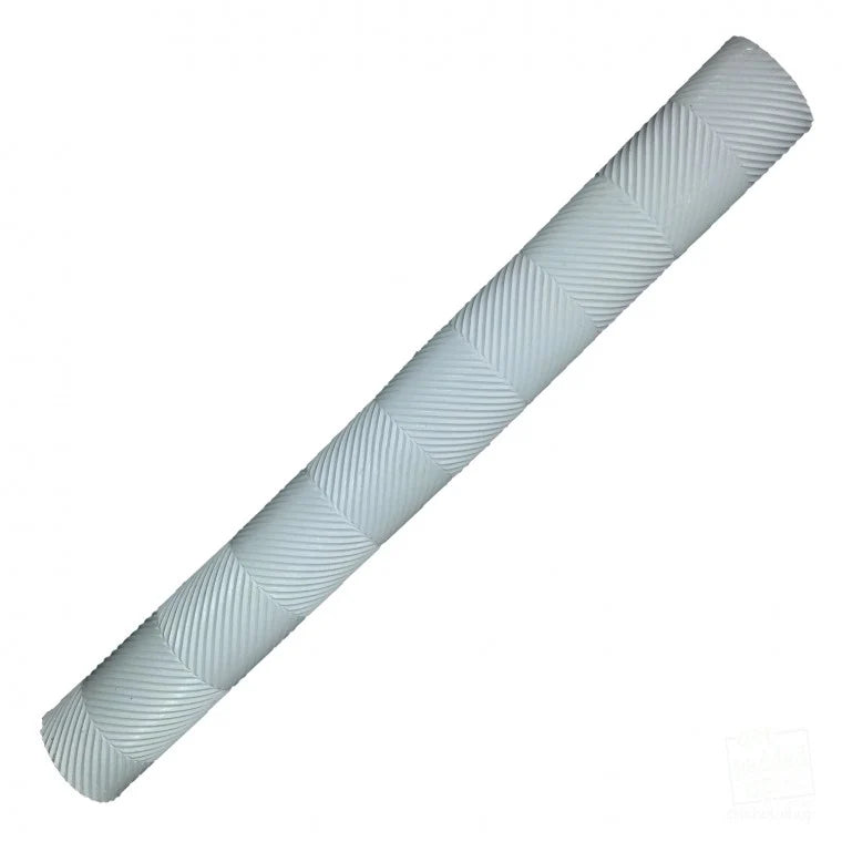 White Enkay Rubber JUNIOR Size Chevron Cricket Bat Grip
