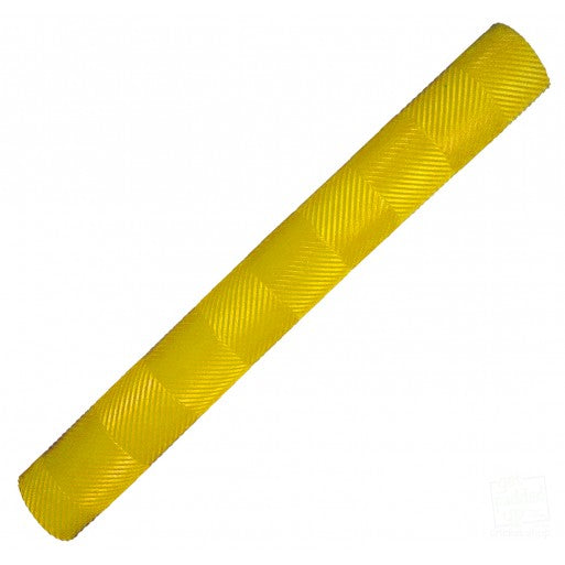 Yellow Enkay Rubber Chevron Cricket Bat Grip