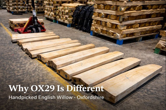 Why OX29 Is different when it comes to English Willow