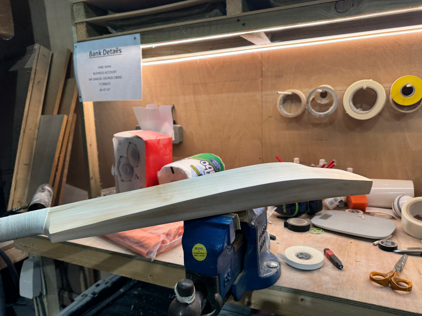 Players Grade, 2lbs 8.4oz Mid-Low Middle - OX29 Handmade #348