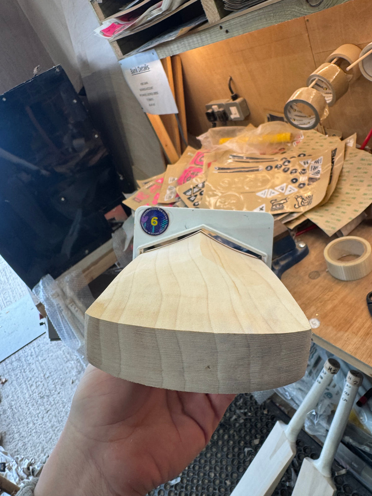 Character Bat, 2lbs 10.5oz OX29 Handmade #573