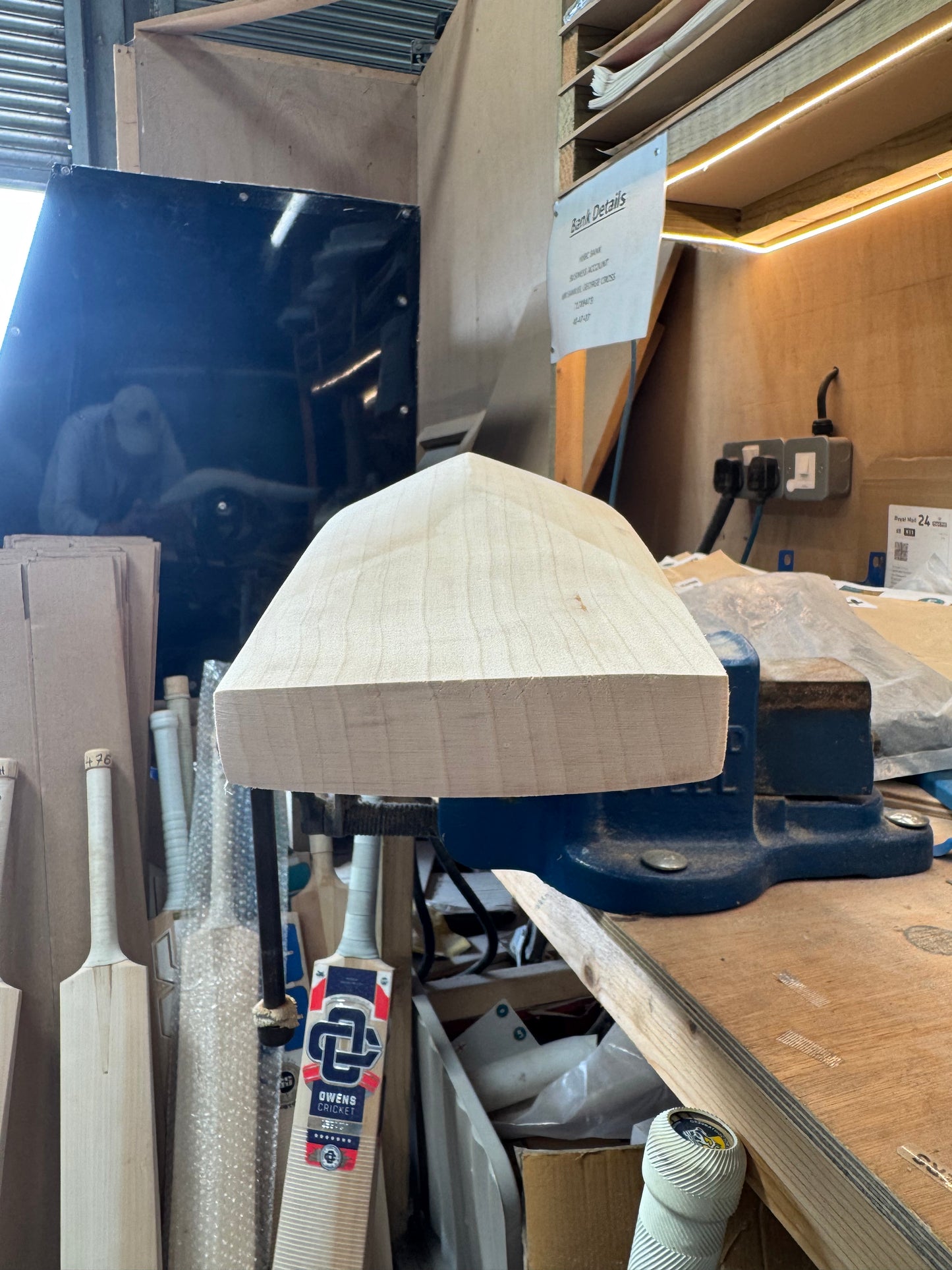 Players Grade FULL PROFILE, 2lbs 8.9oz Mid-Low Middle, OX29 Handmade #498