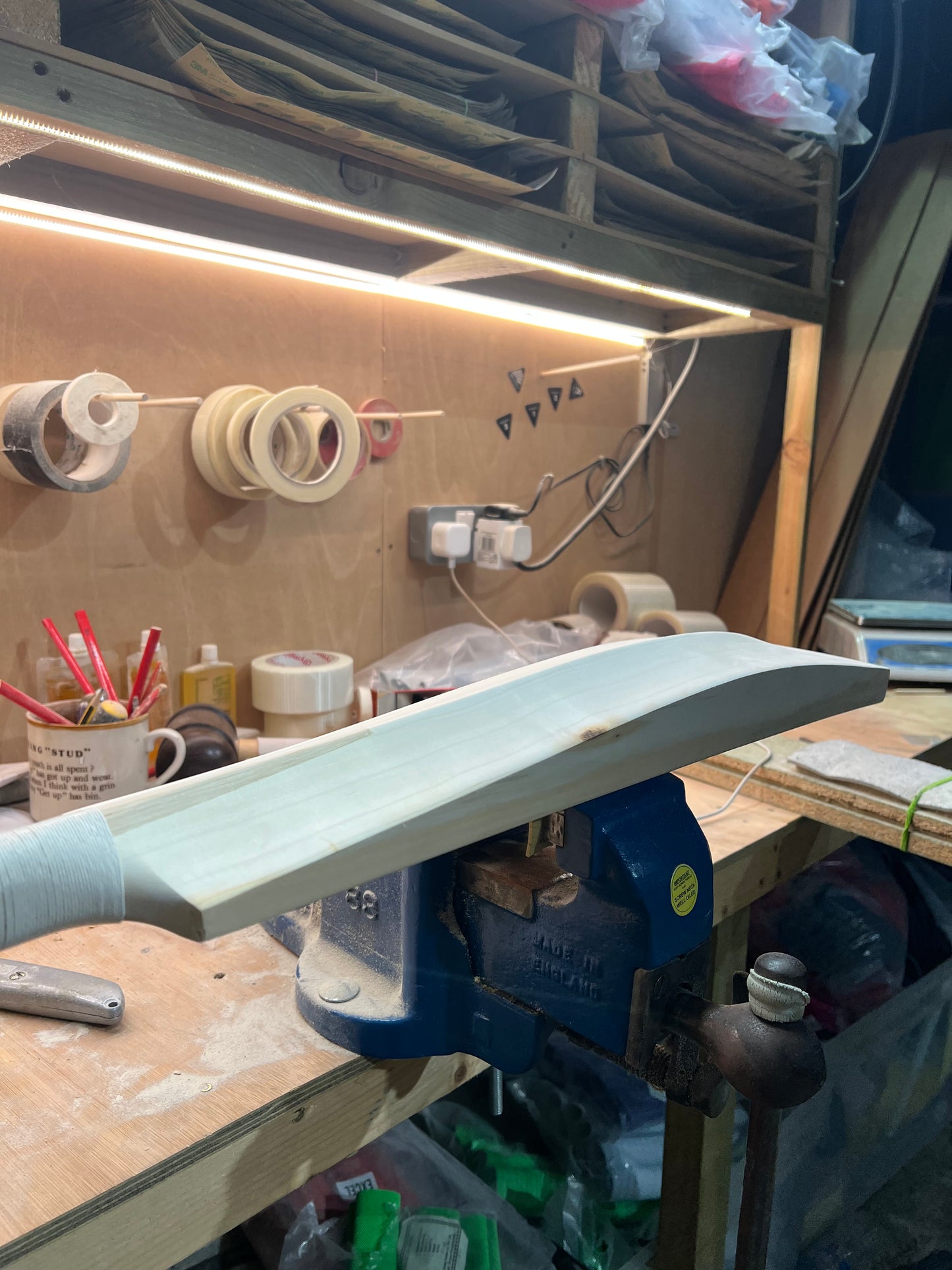 Players Grade, 2lbs 8.8oz Mid-Low Middle, OX29 Handmade #373