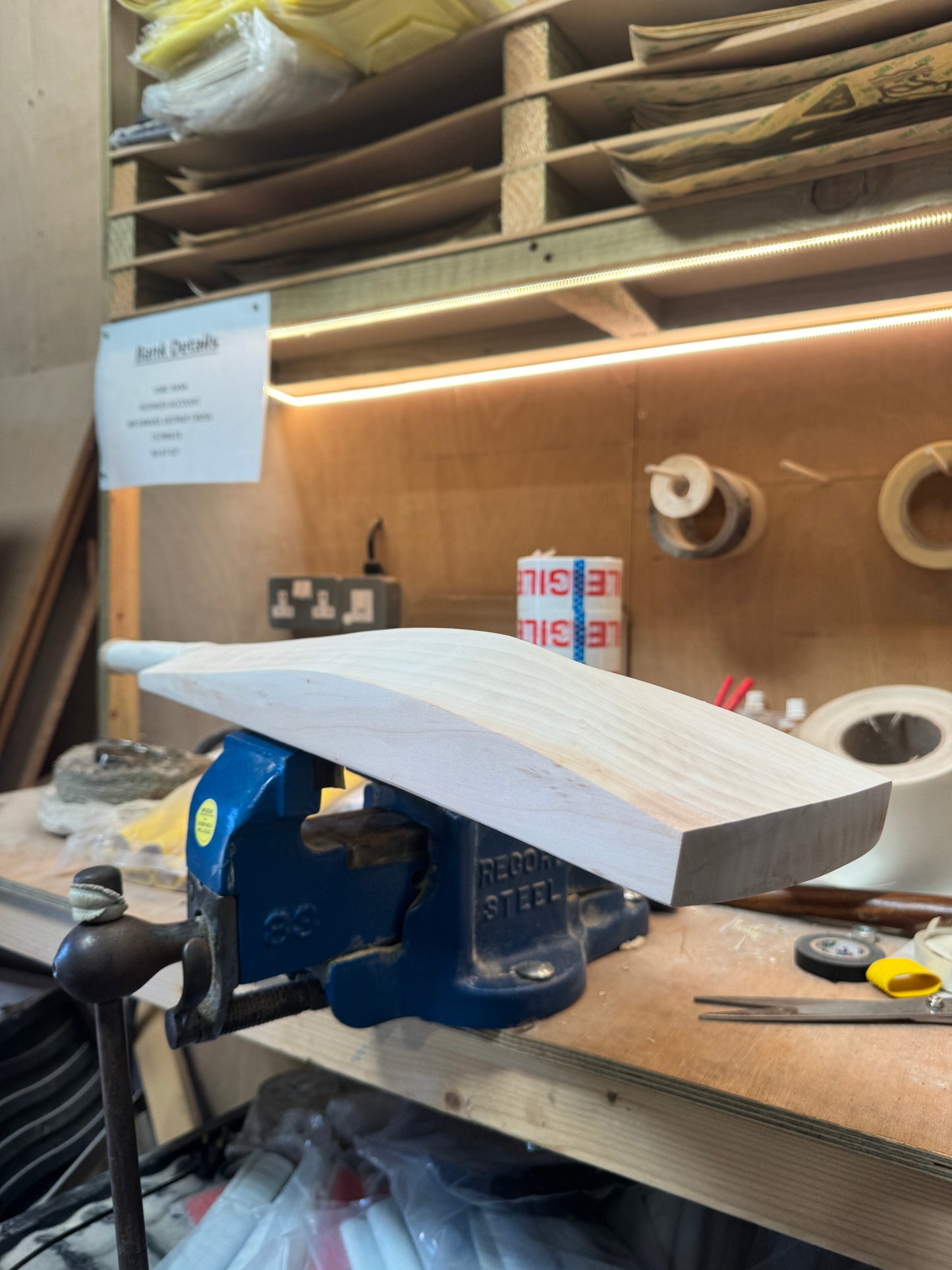 Players Grade FULL SHAPE, 2lbs 9.6oz Mid-Low Middle, OX29 Handmade #392