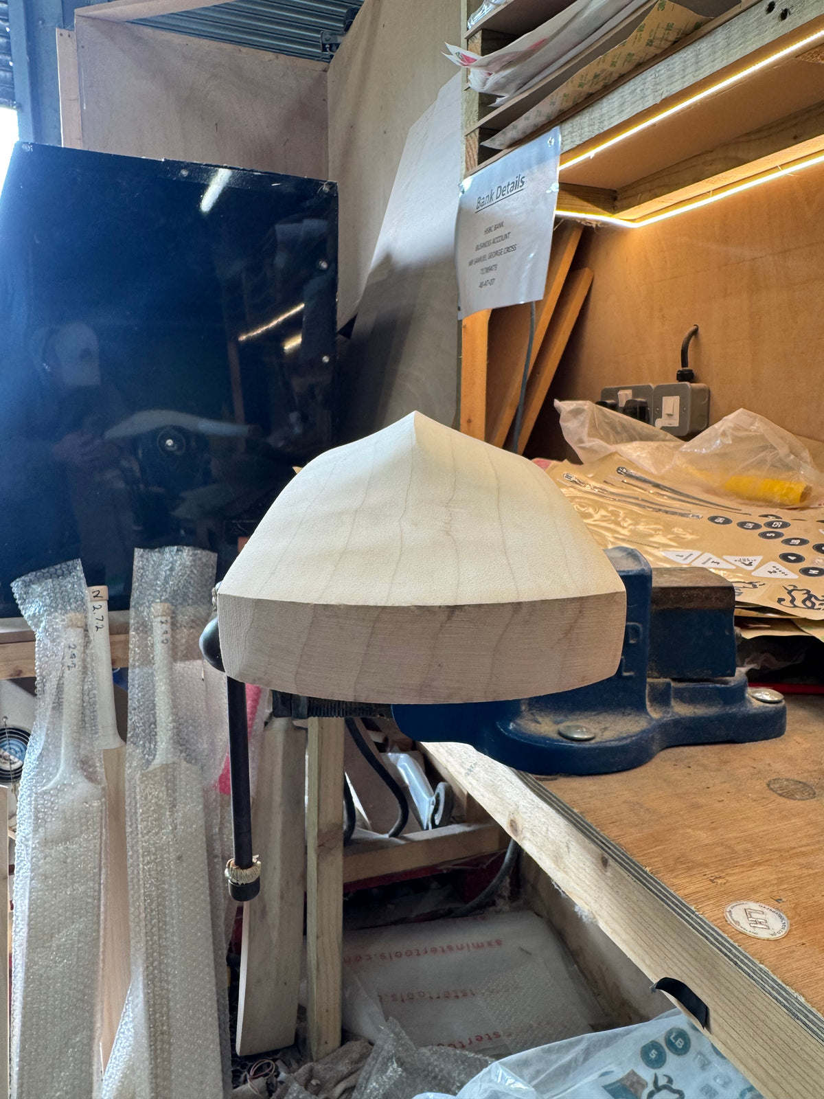 Grade 2, Inch SB, 2lbs 8.9oz, Mid-Low, OX29 Handmade #575