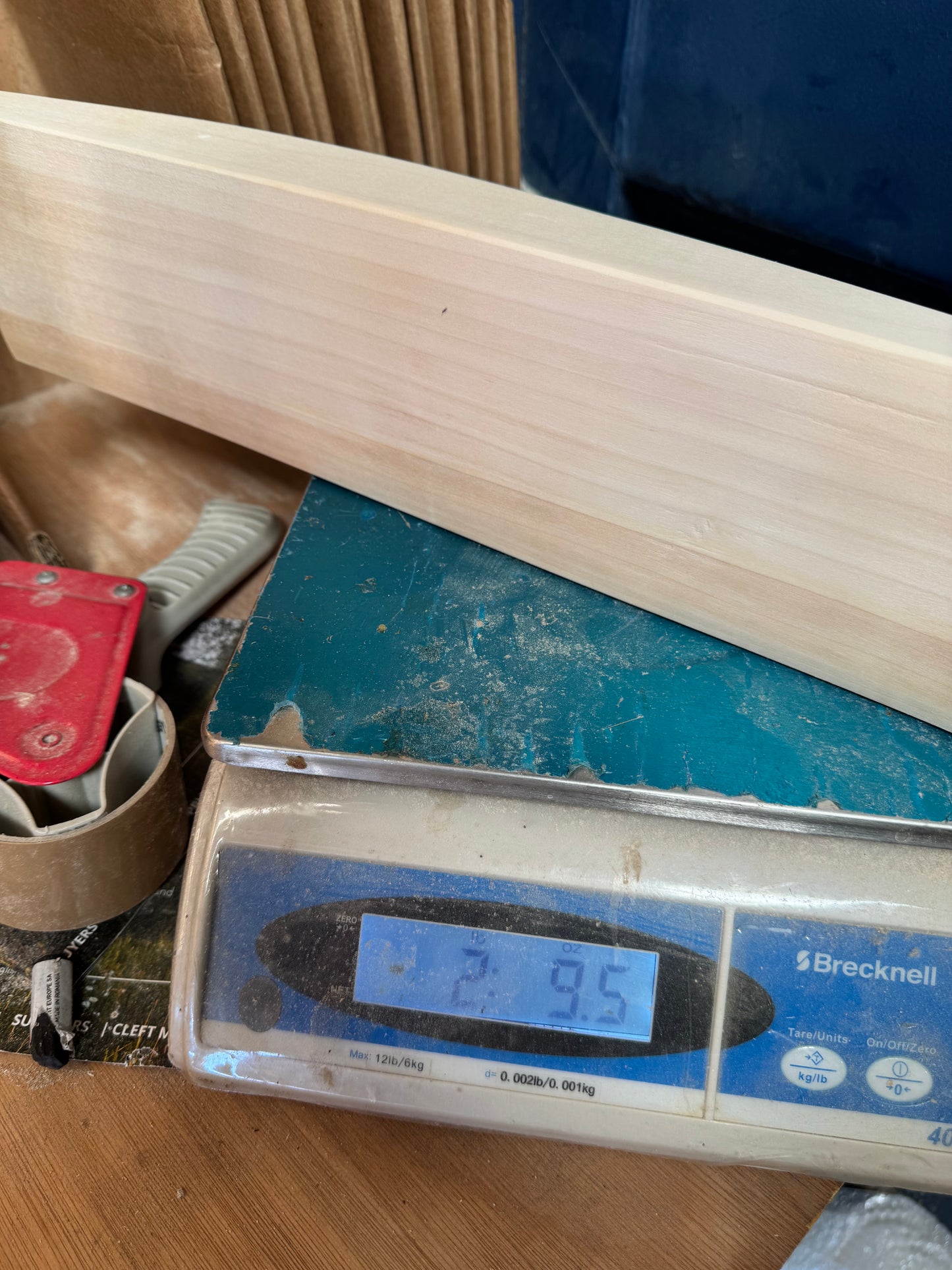 Players Grade FULL SHAPE, 2lbs 9.5oz Mid-Low Middle, OX29 Handmade #393