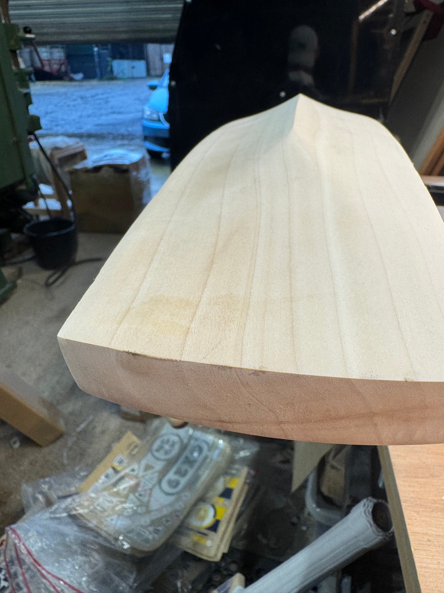 Grade 2 with natural DEFECT, 2lbs 8.3oz, Mid-Low Middle - OX29 Handmade #324