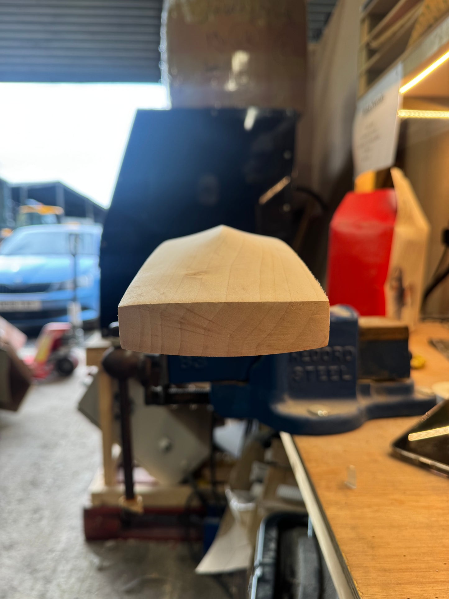 Grade 1, 2lb 7.9oz, 2 INCH SHORTER BLADE, Low Middle - OX29 Handmade #334