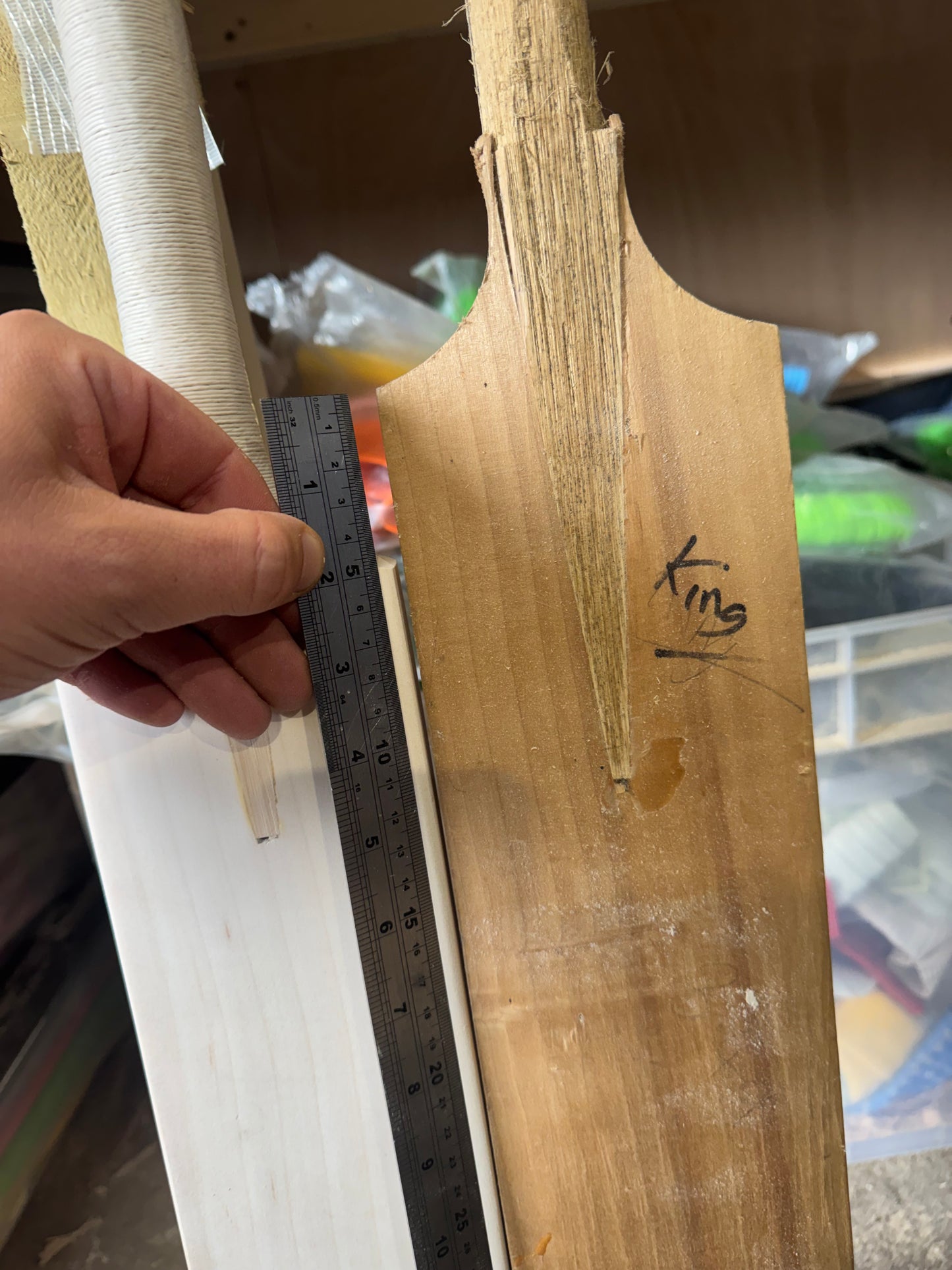 Grade 1, 2lb 7.9oz, 2 INCH SHORTER BLADE, Low Middle - OX29 Handmade #334