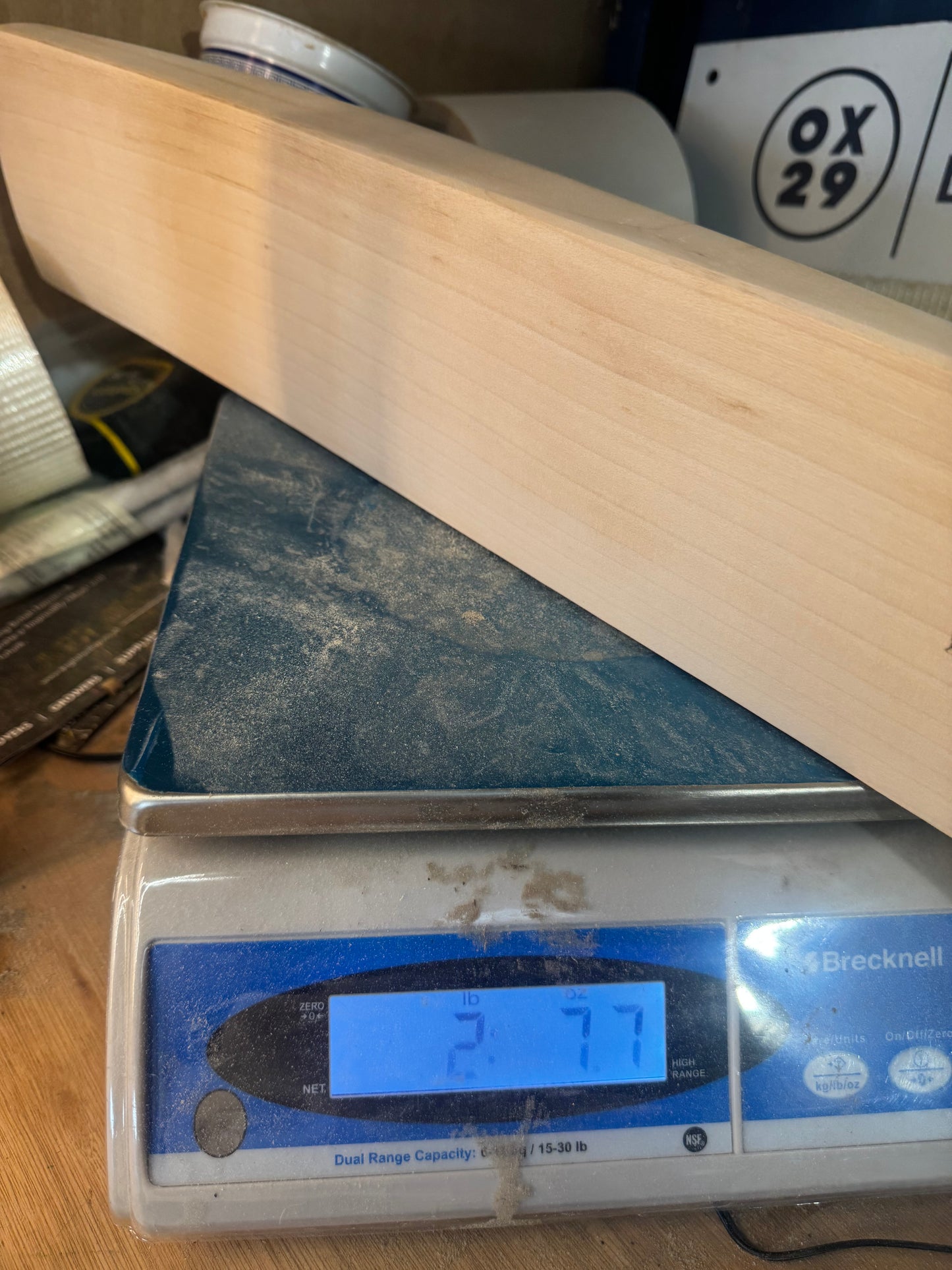DEFECT Grade 1, 2lbs 7.7oz Mid-Low Middle, OX29 Handmade #490