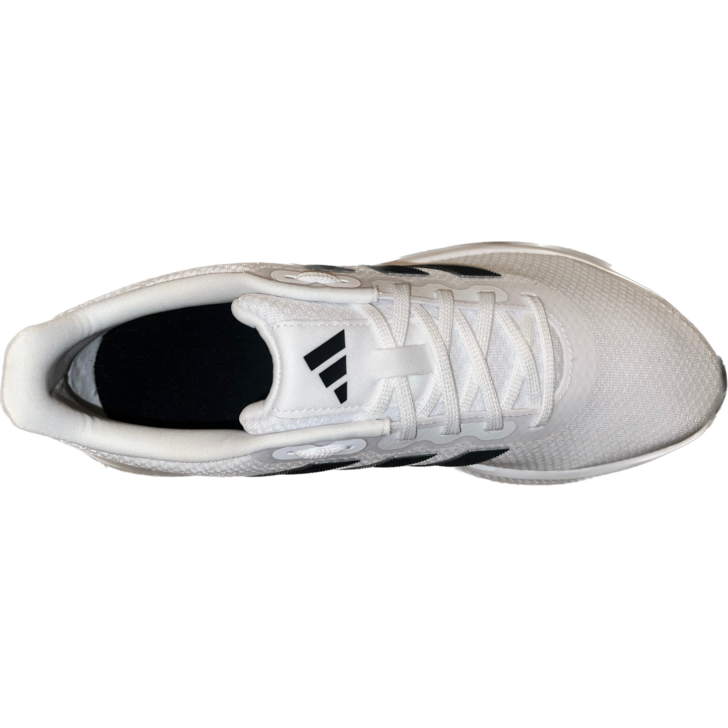 Pre-Spiked Adidas Runfalcon 3.0 Men's Trainers Cricket Shoes - White / Black