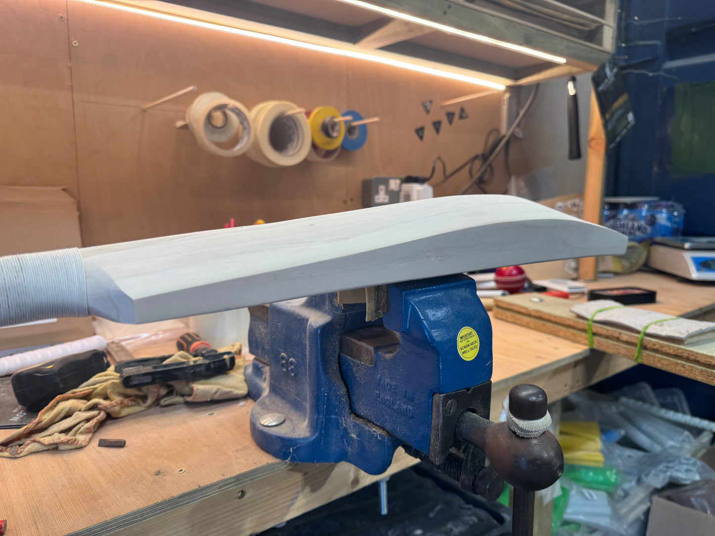 Players Grade, SB & LH, FULL SHAPE, 2lbs 10.3oz Mid-Low Middle - OX29 Handmade #318