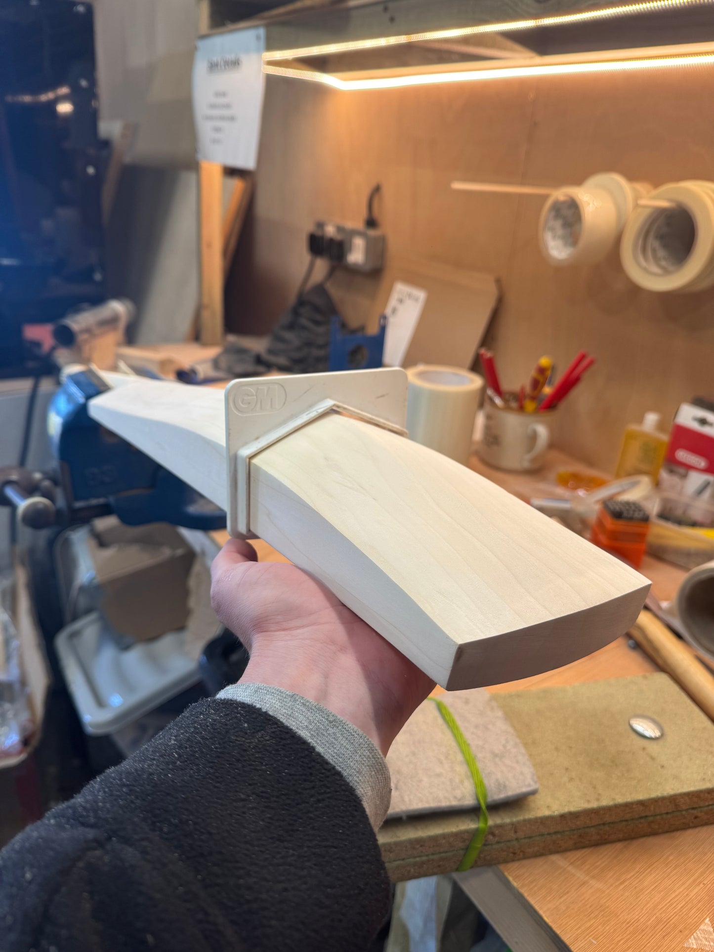 Players Grade, SB & LH, FULL SHAPE, 2lbs 10.3oz Mid-Low Middle - OX29 Handmade #318