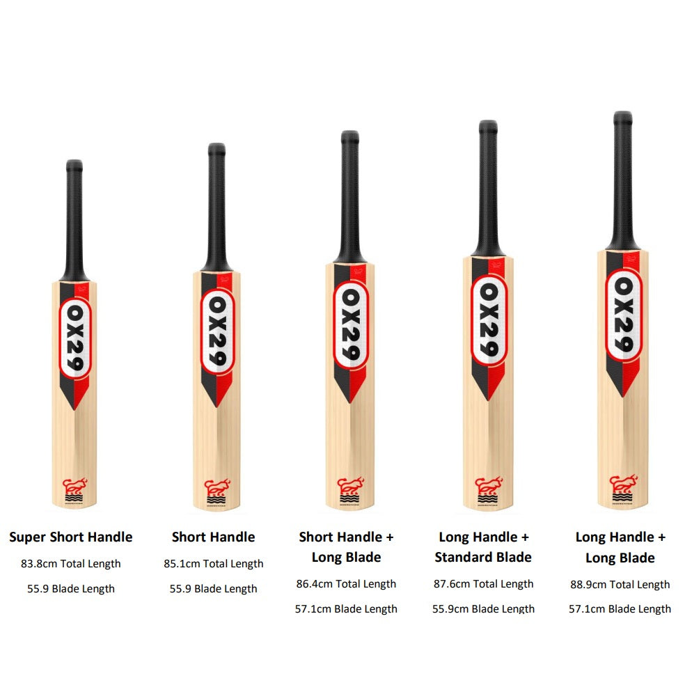 OX29 Custom Cricket Bat Builder OX29 Bat Doctor