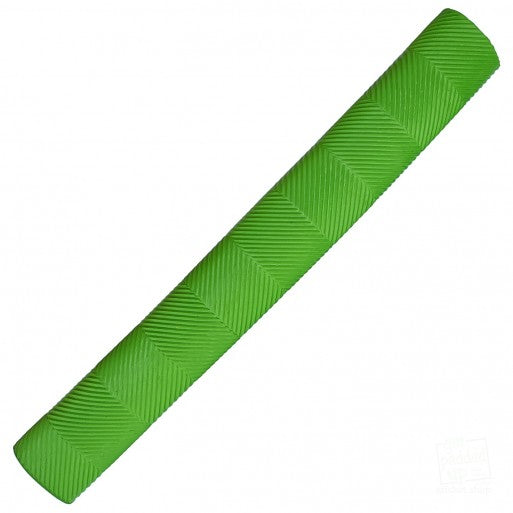 Lime Green Enkay Rubber JUNIOR Size Chevron Cricket Bat Grip