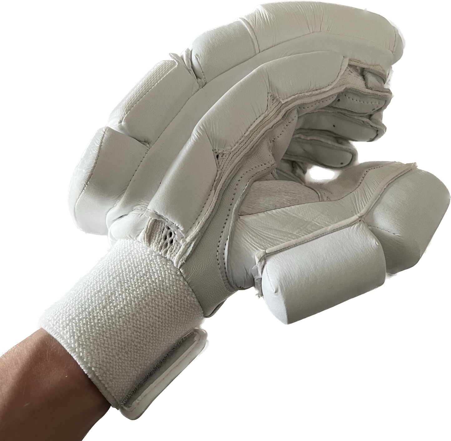Unbranded / Blank Cricket Batting Gloves Sausage Finger OX29 Bat Doctor