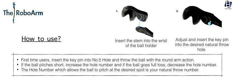 Leverage RoboArm Ball Thrower - Blue