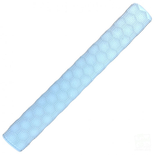 White Hex 3D Cricket Bat Grip